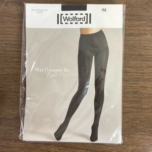 Wolford Mat Opaque Tights size Medium